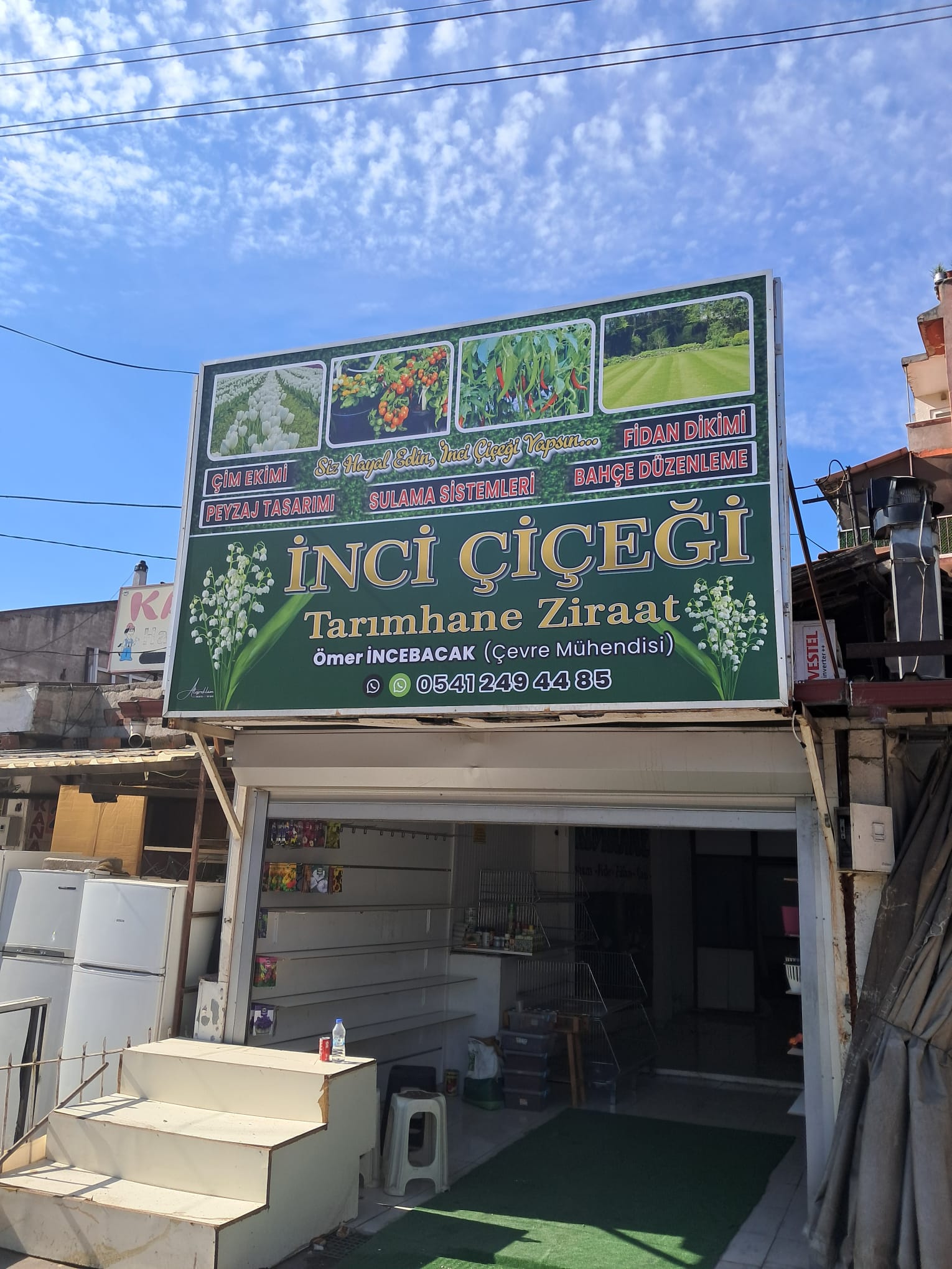 İnci Çiçeği Tarımhane Ziraat